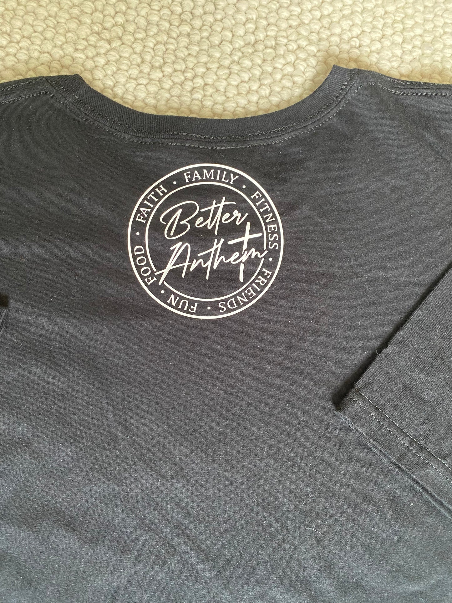 Christ Follower black bold T-shirt